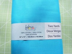 Fabric Palette 2-Yard Solid Color Cuts – Turquoise 72″x42″ Cotton New on Card