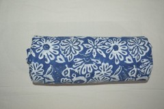 3 Yard Hand Block Floral Print 100%Cotton Fabric NO TARRIF CHARGES 100%✅ZK_190
