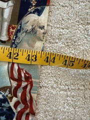 Vintage Patriotic Fabric Vicky Howard By Art Makers “Victorian America” D#11173