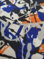 RARE Nicole Miller Paint Splatter Fabric JoAnn Exclusive Stretch Knit 4.7 Yards