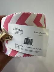 Small Chevron 2.5″ strips by Riley Blake Designs 24 pieces RBD designers