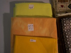 Huge Lot Quilters Cotton Prints & Solids Fabric Approx. 20+ yards Browns, Gold