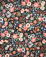 New Jo-Ann Fabrics Fat Quarter Multicolor Floral 100% Cotton Crafts Quilt Sewing