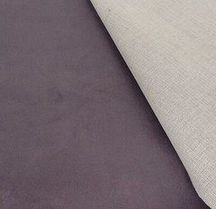 Vegan Suedette Fabric with Backing by the Yard Purple Passage 360 GSM