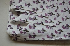 7 Yard New Hand Block 100%Cotton Floral Fabric NO TARRIF CHARGES 100% ✅ZK-102#