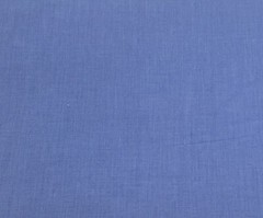 Cotton Blend Poplin Woven Fabric by the Yard French Blue 90GSM [Bedding, Scrubs]