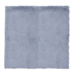 30″x30″ Pale Blue Faux Fur Square Fabric for Crafts, Gnomes, Animal Costumes