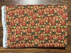 Brother And Sister Design Studio GINGER & SPICE #TSP 4010 100% Cotton 36” X 44”
