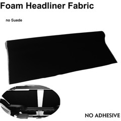 Headliner Fabric Backed Foam Car Ceiling Upholstery Sagging Restore 108″x 60″