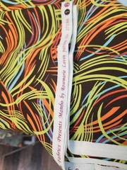 Retro Colors 100 cotton quilting fabric Windham Fabrics Green Brown Orange