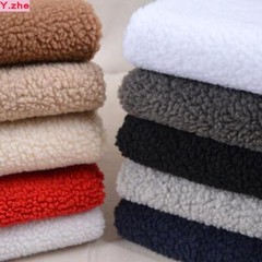 150x50cm1pc Good Plush Fabric Warm Soft Imitation Lambs Flannel Cashmere Plush