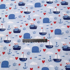 8Pcs Ocean Quilting Cotton Fabric Fat Quarters Bundles Clearance for Sewing