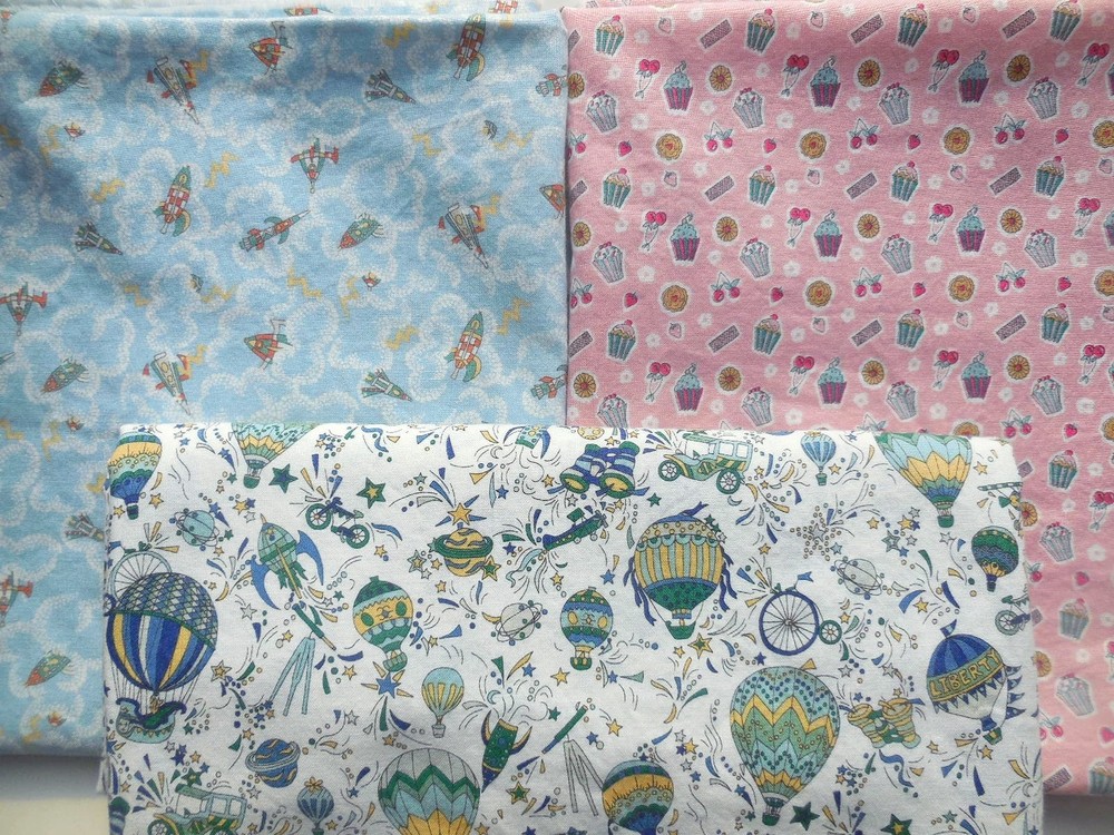 Liberty of London Quilting Cotton almost 3 yards Bundle Lot Miniatures Washed
