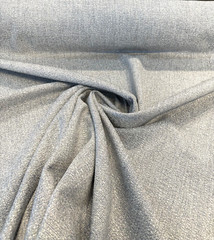 Viscaya Mist Blue Chenille Upholstery Italian Fabric By The Yard