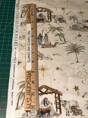 MODA 2026 Christmas Silent Night per yard 100% cotton fabric 36 x 44 Nativity 11