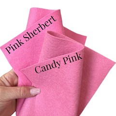 1mm Pink Sherbert Merino Wool Felt Sheet 20 x 30cm – AU Seller