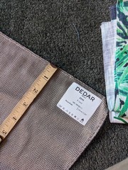 Dedar Fabric Sample Lot Of 5 Neutral Varies Abstract DiY Upcycle