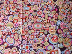 KAFFE FASSETT PLANETS PEARL GP41 19” X WOF original issue