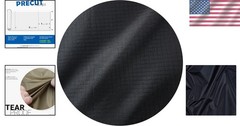 Black Ripstop Nylon Fabric 40D, 3-Yard Precut: 60″x108″