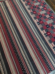 2 Yard Lot Vintage General Fabrics Co Americana Cotton Coordinated Fabric