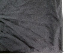 Black Solid Shiny Milliskin 1 Yard 36×60″ 4Way Stretch Spandex Dance Swimwear