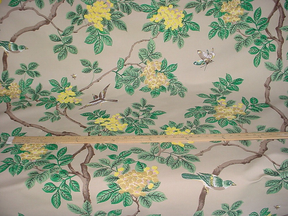 3-7/8Y Bob Collins and Sons A Tribute to Edward Print Drapery Upholstery Fabric