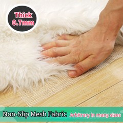 Non-Slip Mesh Mat Rug Carpet Gripper Pad Fabric Cushion Sofa Floor Home Decor
