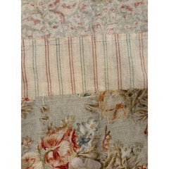Cottage chic quilt top | unfinished quilt top