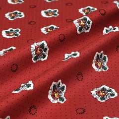 SOULEIADO Le Printemps Cotton Fabric French Provence Floral Elegant Half Meter