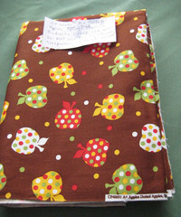 SPRING CREATIVE PRODUCTS, CP40691, A+ DOTTED APPLES, 1 2/3 YDS. (60″ X 44″) 2011