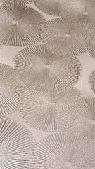 Metallic Sunburst Embossed Vinyl Fabric Remnant 50″x75″ Upholstery Heavy