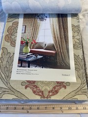 Thibaut Monterey Large Fabric Sample Book 18” x 13” Beautiful Prints!