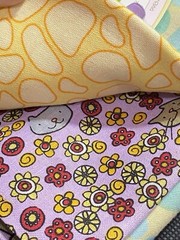 Creative Cuts Stax Cotton Fabric Multicolor 18 x 21 inch 5-Pieces Garden Cats