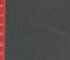 Dark GREY Suitmaker blend FABRIC washable 1 yd X 65″W plus bonus edge yardage