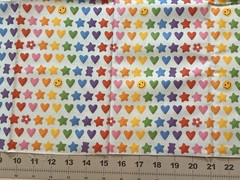 Paintbrush Studio – THREADS OF FRIENDSHIP- Rainbow Beads Blue-Cotton-36”x42”