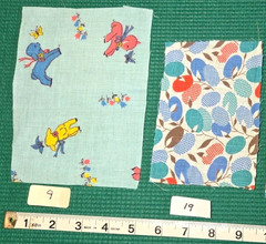 YOUR CHOICE Vintage Original and feed sack STYLE cotton quilt Fabric SCRAPS