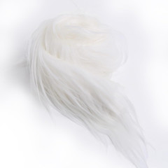Shaggy Plush Faux Fur Fabric Precut Strips White Fur Fluffy Fuzzy Craft Fur
