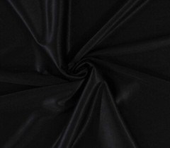 108″ Tricot Black Semi-Sheer 2-Way Stretch Lightweight Fabric by Yard D177.02