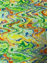 FUSION BY JEFFREY MARC Lime Green 1 yard 100% Cotton Fabric Free Ship SBB NTC