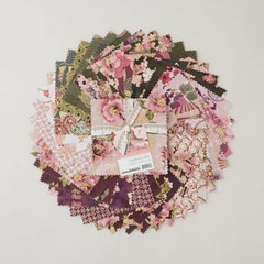 5″ Charm Pack – Imperial Collection Graceful Cranes Fabric Precuts M520.64