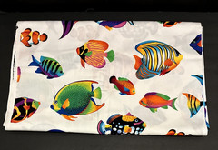 VIP Cranston Big Fish Aquarium Hawaii Fabric 6 Yards