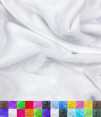| Minky Fabric | Plush, Super Soft, Cuddle | Solid Minky | by the Yard | 60″ Wid