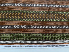 BTY x 45″ Cotton Fabric TIMELESS TREASURES OF SOHO Fall Colors