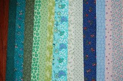 Lot#b of 20-3″ MIXED colors, strips, jelly roll, quilt, cotton fabric-grab bag