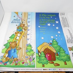 The Adventures of Tiny Teddy Growth Chart Cut and Sew Panel Possibilities Avlyn