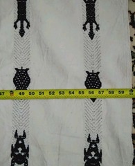 Aztec Woven Cotton Fabric Salamander Turtle Scarub Beetle 96×60″ Heavy Weight