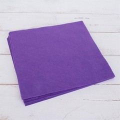 Premium Felt Sheets 10 Pack – 12″ x 12″ – Purple – Soft Wool-Like 1.2mm