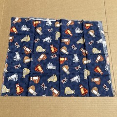 Cynthia Young MODO Cats & Mice Cotton Fabric Remnant 30×30 1996 Vintage