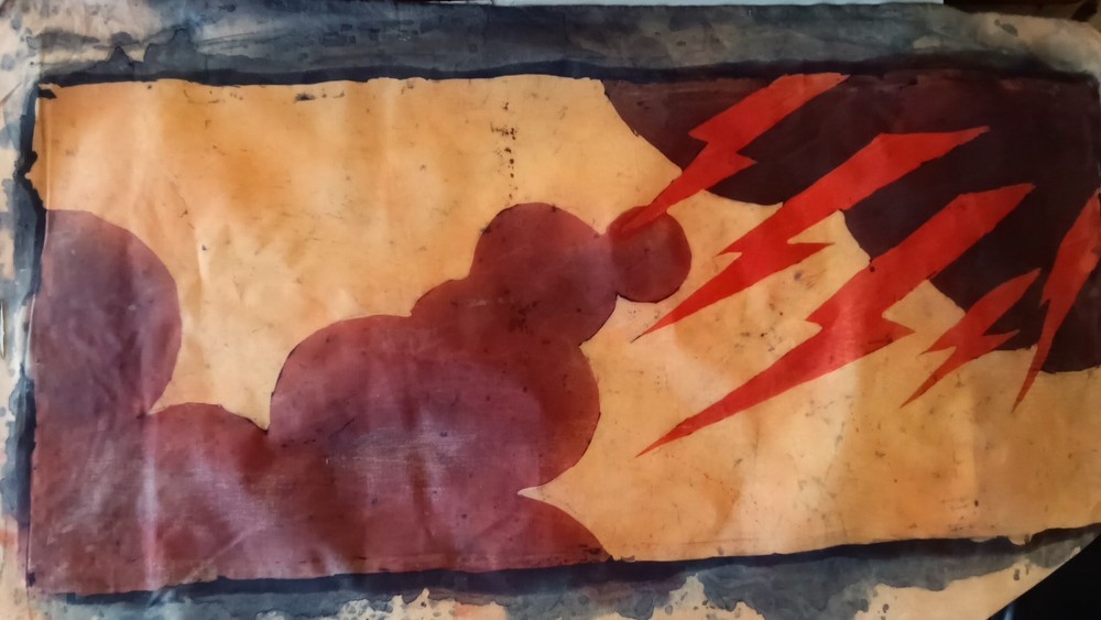 Batik wall art