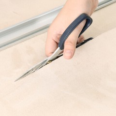 48in x 60in Beige Suede Headliner Fabrics 1/8″ Foam Backed Upholstery Replace